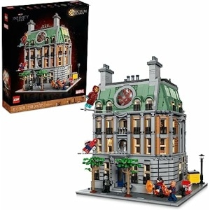 LEGO Marvel Sanctum Sanctorum 76218, 3-Story Modular Building Set, Avengers Movie Collectible, 9 Minifigures Including Doctor Strange, Wong, Spider-Man, Iron Man and The Scarlet Witch 樂高 漫威系列