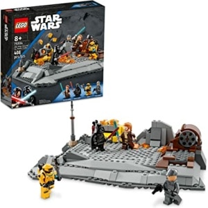 LEGO Star Wars OBI-Wan Kenobi vs. Darth Vader 75334 Building Toy Set - Features 4 Minifigures with Lightsabers for Buildable Battles, Great Collectible Gift for Kids, Boys, and Girls Ages 8+ 樂高 星際大戰
