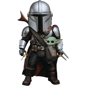 Beast Kingdom Star Wars: The Mandalorian: The Mandalorian EAA-122 Egg Attack Action Figure, Multicolor 野獸國 星際大戰公仔