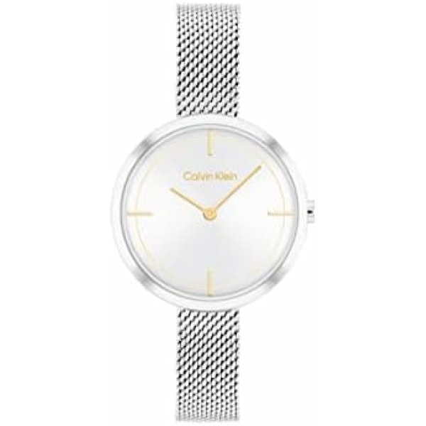 Calvin Klein Women's Quartz Stainless Steel Case and Mesh Bracelet Watch ck 女錶 1