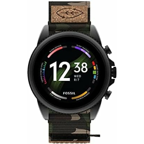 Fossil Men's Gen 6 44mm Touchscreen Smart Watch with Alexa Built-In 智慧手錶 1