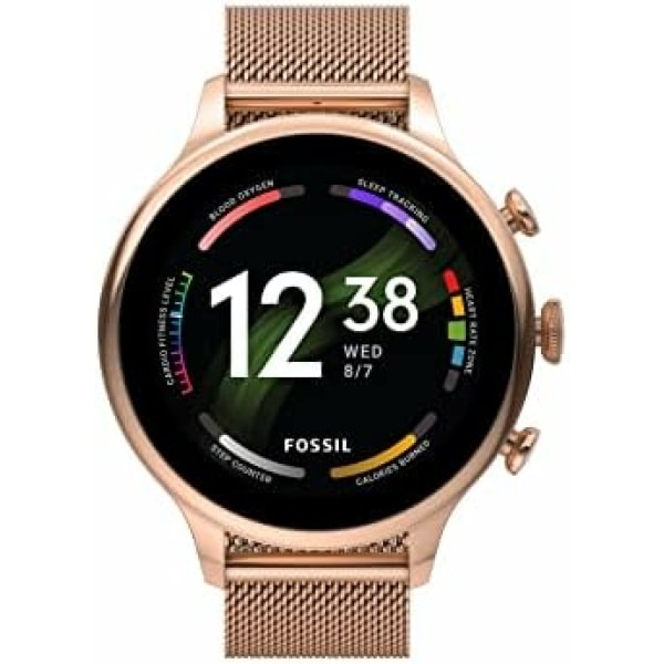 Fossil Women's Gen 6 42mm Touchscreen Smart Watch with Alexa Built-In 智慧手錶 1