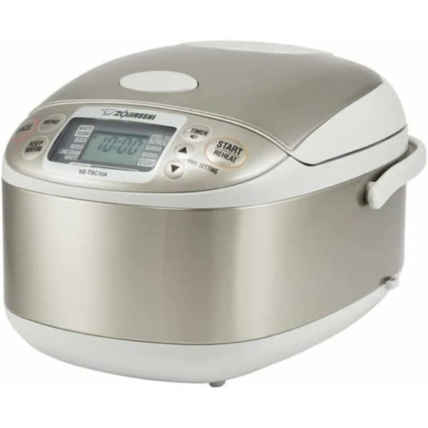Zojirushi Micom 10 Cup Stainless Steel Rice Cooker and Warmer 1