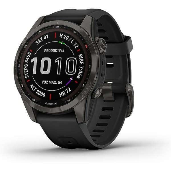 Garmin fenix 7S Sapphire Solar 太陽能高階戶外運動錶 1