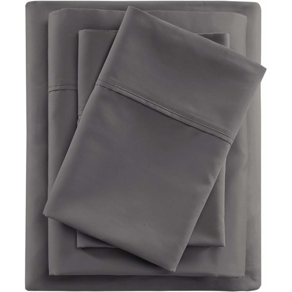 Beautyrest BR 600 TC Cooling Cotton Blend Solid Bed Sheet Set with 16 Inch Deep Pocket 1