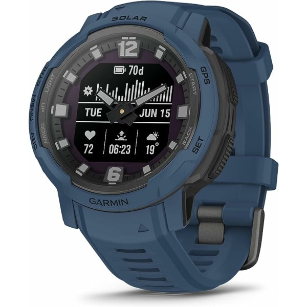 Garmin Instinct Crossover Solar 太陽能運動指針GPS智慧錶 1