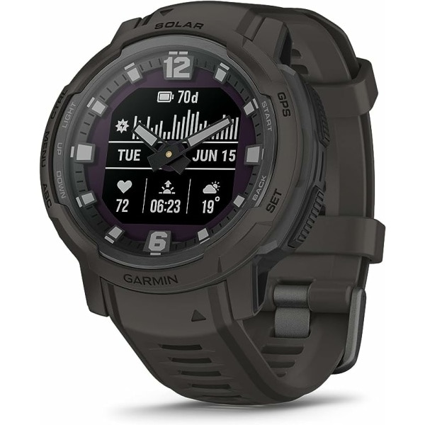 Garmin Instinct Crossover Solar 太陽能運動指針GPS智慧錶 1