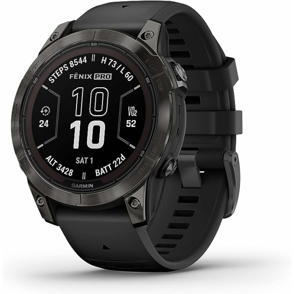 Garmin fēnix 7 Pro Sapphire Solar 全方位戶外進階GPS智慧手錶 1