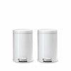 simplehuman dual compartment rectangular step can 3商品 5