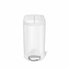 simplehuman dual compartment rectangular step can 3商品 4