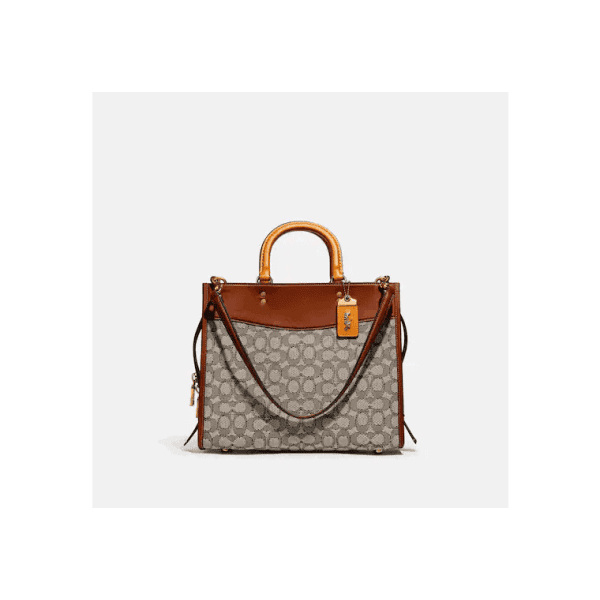 Coach Rogue In Signature Textile Jacquard 1