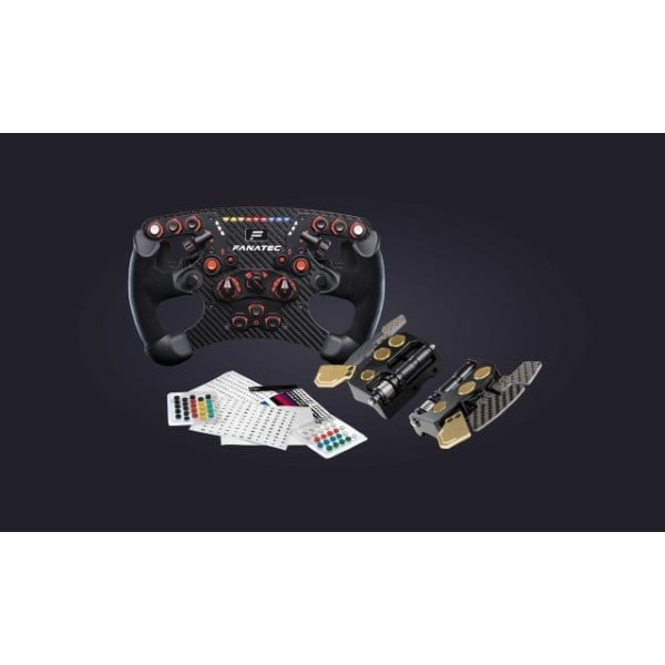 Fanatec CLUBSPORT STEERING WHEEL FORMULA V2.5 X ADVANCED BUNDLE 1