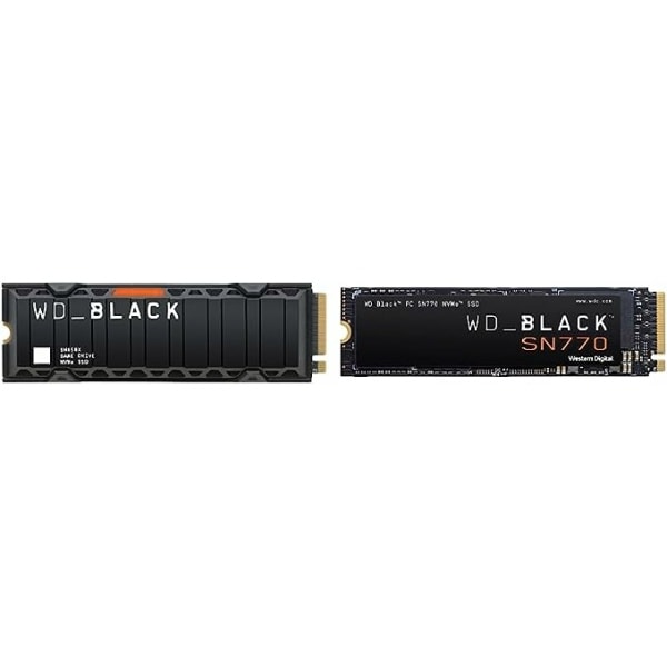 WD_BLACK 1TB SN850X NVMe Internal Gaming SSD Solid State Drive 1TB SN770 NVMe Internal Gaming SSD Solid State Drive 1