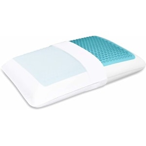 Sealy Comfort Revolution Blue Bubble Gel + Memory Foam Pillow