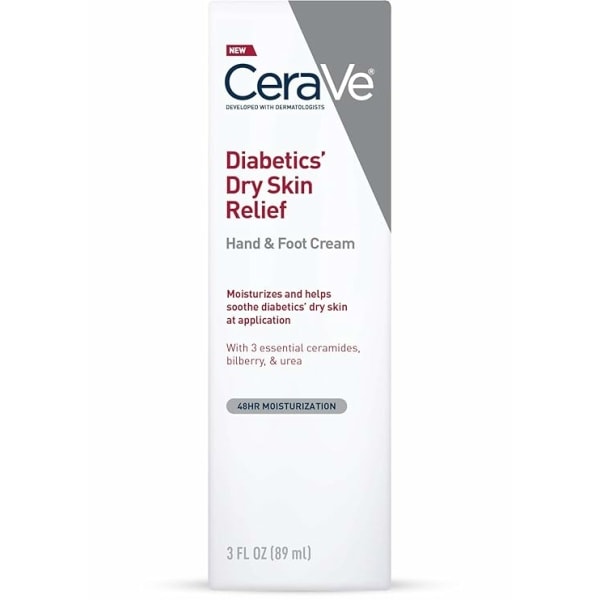 CeraVe Hand Cream & Foot Cream for Diabetics’ Dry Skin 1