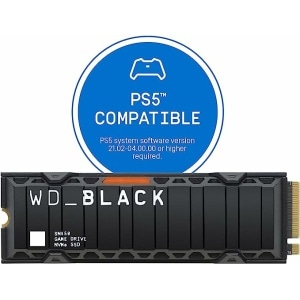 WD_BLACK 500GB SN850 NVMe Internal Gaming SSD Solid State Drive with Heatsink