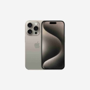 Refurbished iPhone 15 Pro 256GB - Natural Titanium (Unlocked)