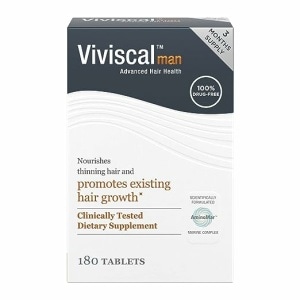 Viviscal Men's Hair Growth Supplements for Thicker