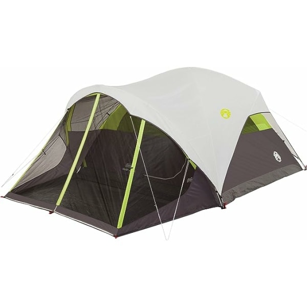 Coleman Steel Creek Fast Pitch Dome Camping Tent with Screened Porch 1