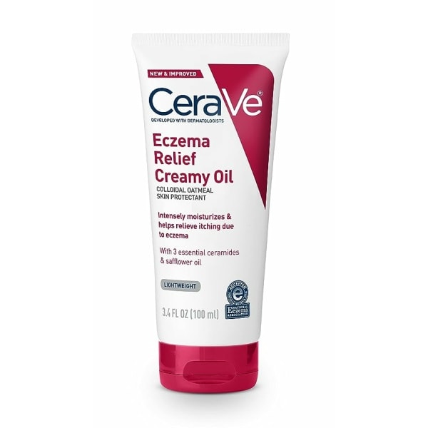 CeraVe Eczema Relief Creamy Body Oil 1