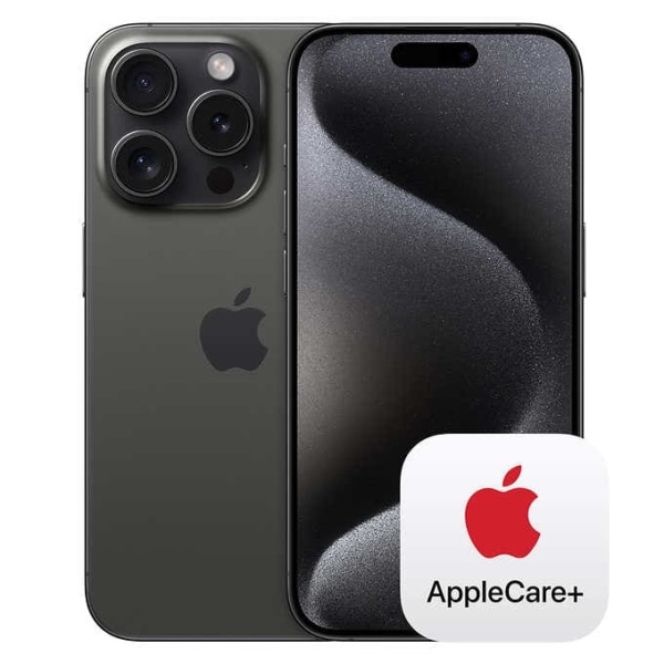 Apple iPhone 15 Pro 128GB Black Titanium with AppleCare+ 1
