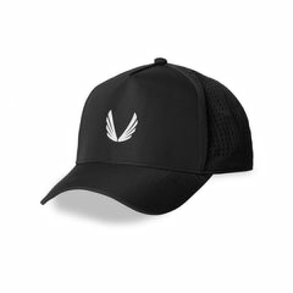 ASRV 0817. Performance A-Frame Hat - Black/White "Wings" 21商品 1