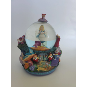 Alice in Wonderland “All in the Golden Afternoon” Snow Globe In Box Drink Me 5商品