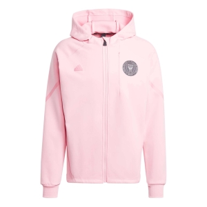Adidas Men's Inter Miami CF adidas Pink 2024 Anthem Travel Full-Zip Jacket
