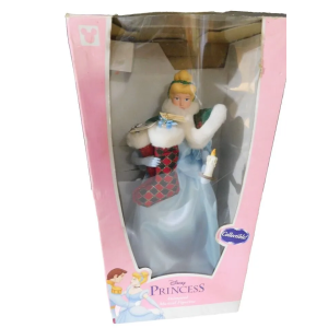 *NIB* DISNEY PRINCESS Collection Cinderella Animated Holiday Musical Figurine