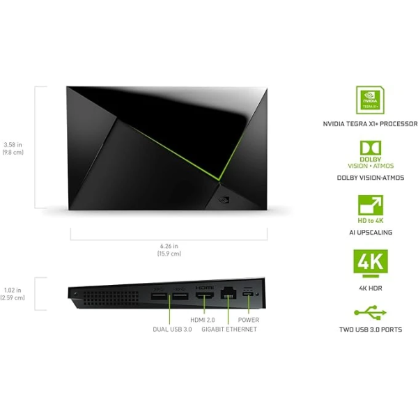 NVIDIA SHIELD Android TV Pro Streaming Media Player 串流影音娛樂設備 2