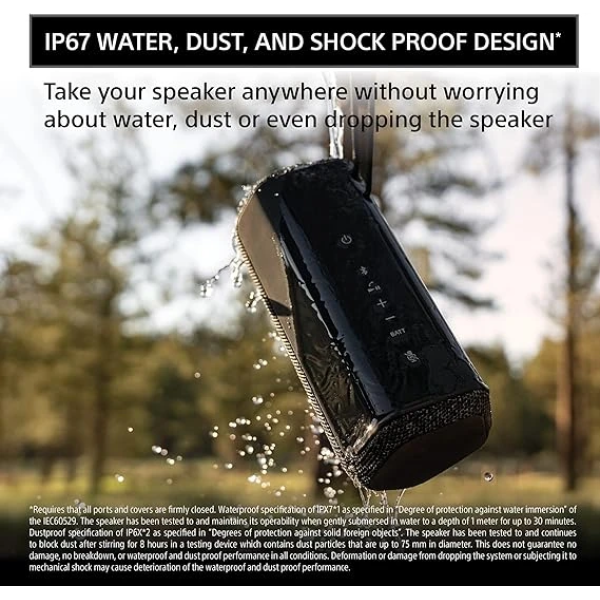 Sony SRS-XE200 X-Series Wireless Ultra Portable Bluetooth Speaker 藍芽喇叭 2