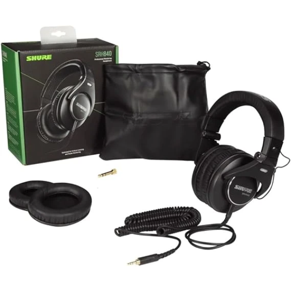 Shure SRH840 Professional Monitoring Headphones 耳罩式耳機 3