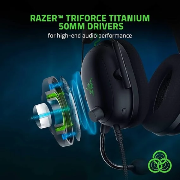 Razer BlackShark V2 Gaming Headset 電競耳機 2