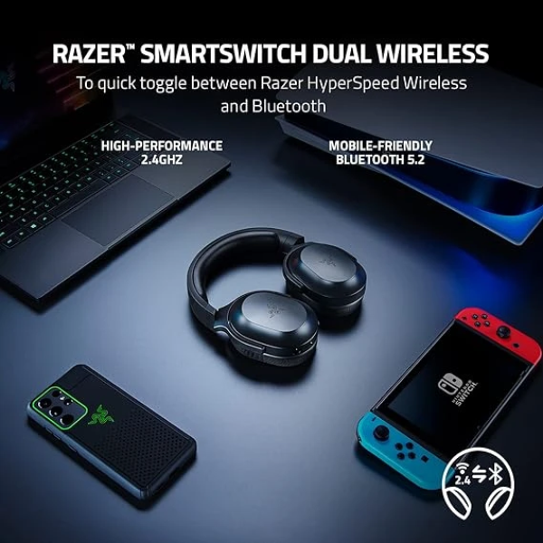 Razer Barracuda X Wireless Gaming & Mobile Headset (PC, Playstation, Switch, Android, iOS) 無線電競耳機 2