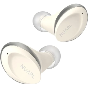 NUARL N6 Mini 2SE Complete Wireless Earphone aptX Compatible IPX7 Waterproof Continuous 8h Playback Bluetooth5.2 (WS(White Silver)) 真無線耳機