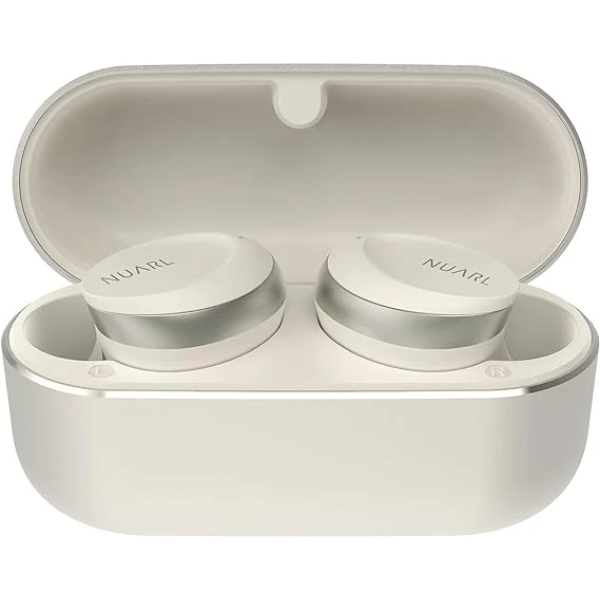 NUARL N6 Mini 2SE Complete Wireless Earphone aptX Compatible IPX7 Waterproof Continuous 8h Playback Bluetooth5.2 (WS(White Silver)) 真無線耳機 2