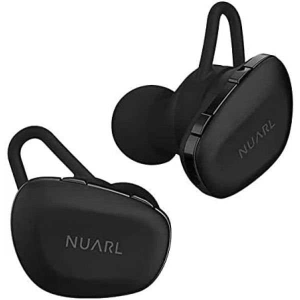 NUARL N6 Pro2 TWS True Wireless Stereo Earphones Earbuds Bluetooth5.2 Gaming Mode Lowdelay Mode 10hr Playback aptX Adaptive aptX AAC SBC HDSS IPX4 multipoint N6PRO2-TB(Triple Black) 真無線耳機 1