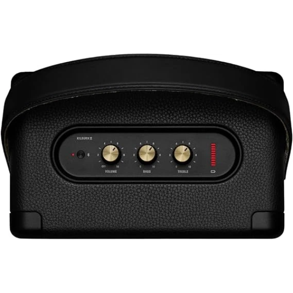 Marshall Kilburn II Bluetooth Portable Speaker 攜帶式藍牙喇叭黑色和黃銅 3