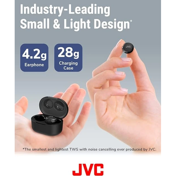 JVC Compact True Wireless Headphones with Active Noise Cancelling 無線耳機 3