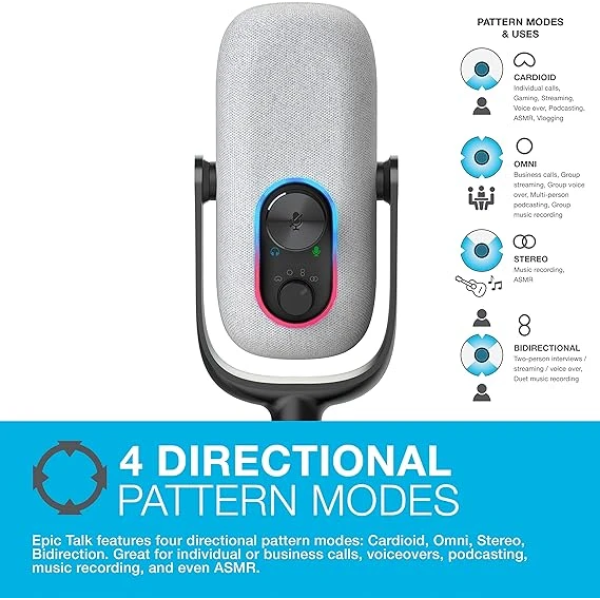JLab Epic Talk USB Microphone 麥克風 3