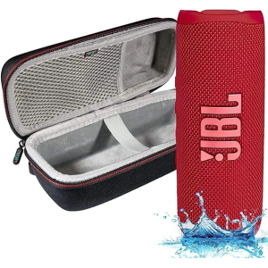 JBL-Flip 6 可攜式防水喇叭含硬殼保護套