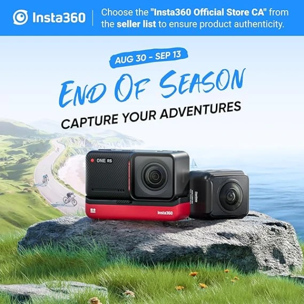 Insta360 ONE RS Twin Edition 運動相機雙鏡頭套組 2