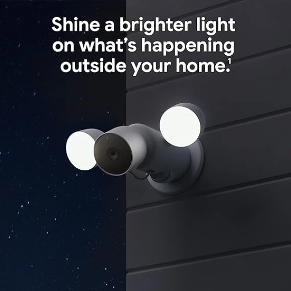 Google Nest Cam with Floodlight 安全攝影機 3