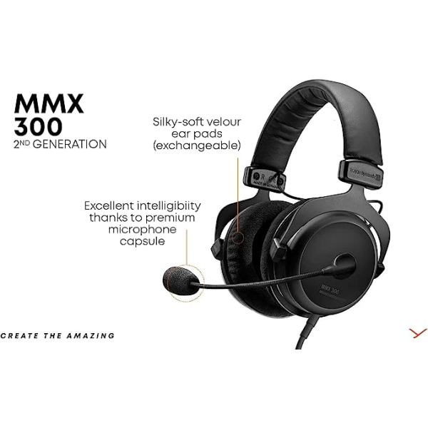 beyerdynamic MMX 300 (2nd Generation) Premium Gaming Headset 電競耳機 3