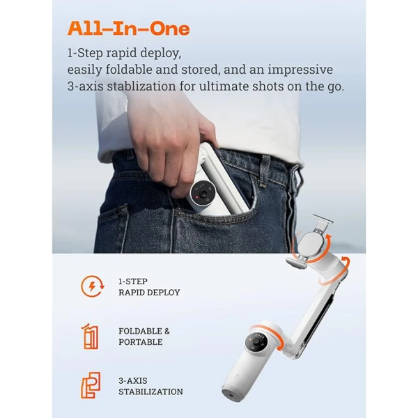 Insta360 Flow Gimbal Stabilizer for Smartphone 智慧型手機穩定器 3