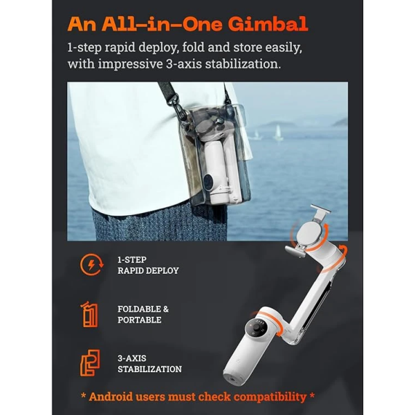 Insta360 Flow Gimbal Stabilizer for Smartphone 智慧型手機穩定器創作者套組 2
