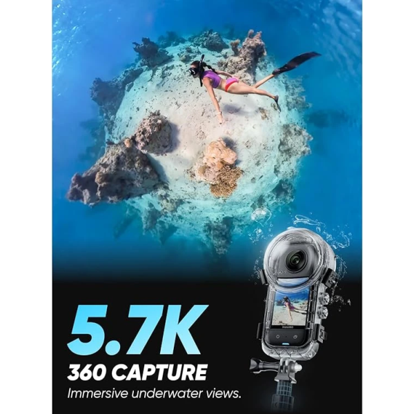 Insta360 X3 Invisible Dive Kit 防水運動相機自行車套組 2