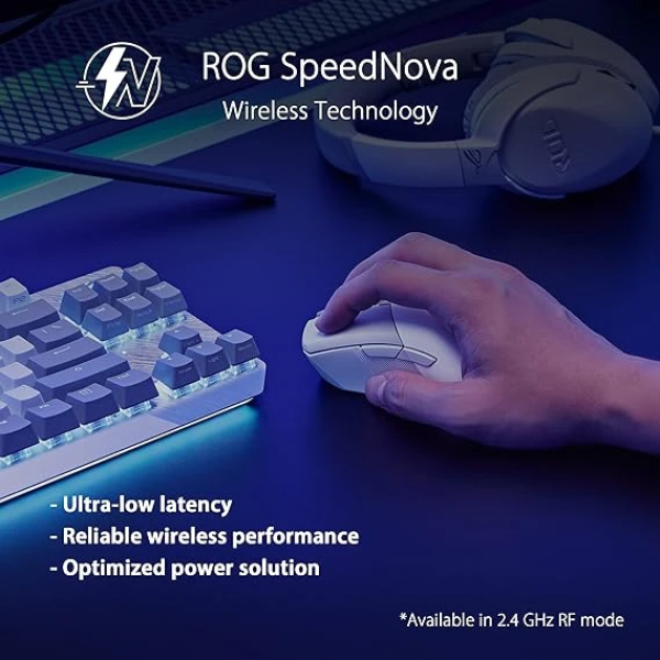 ASUS ROG Gladius III Wireless Gaming Mouse 無線電競滑鼠 3