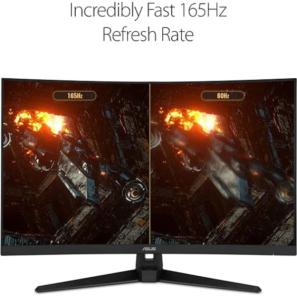 ASUS 32" 1080P 165Hz 1ms Curved Gaming Monitor with FreeSync 電競螢幕 3