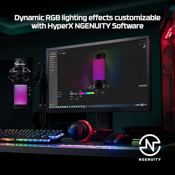 HyperX QuadCast S RGB USB Condenser Microphone 電容式麥克風 2